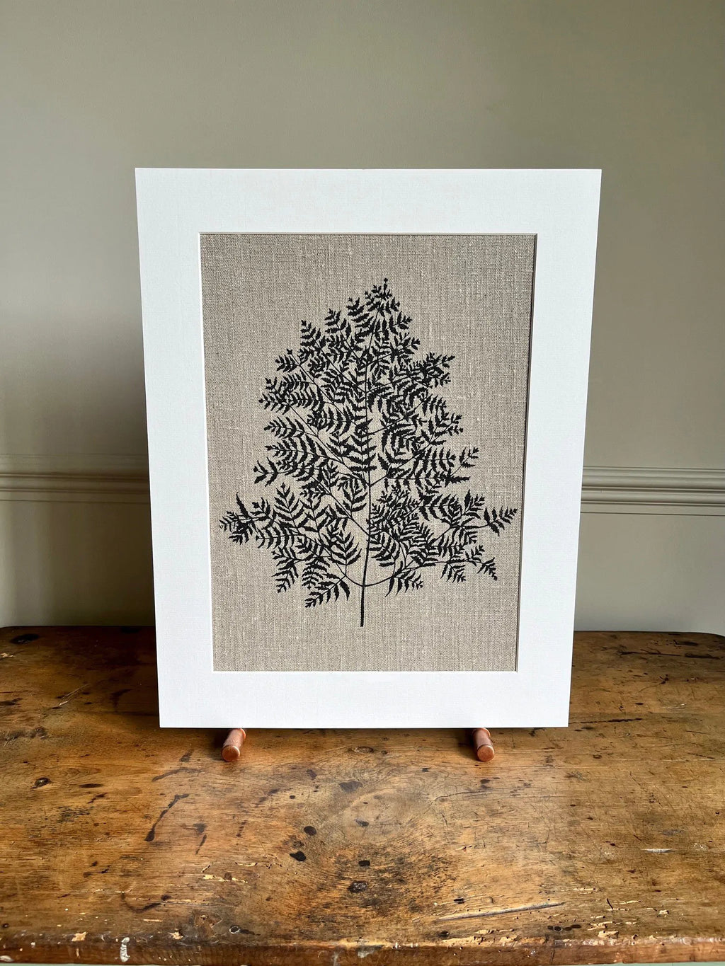 Anthriscus Sylvestris Study B Linen Botanical