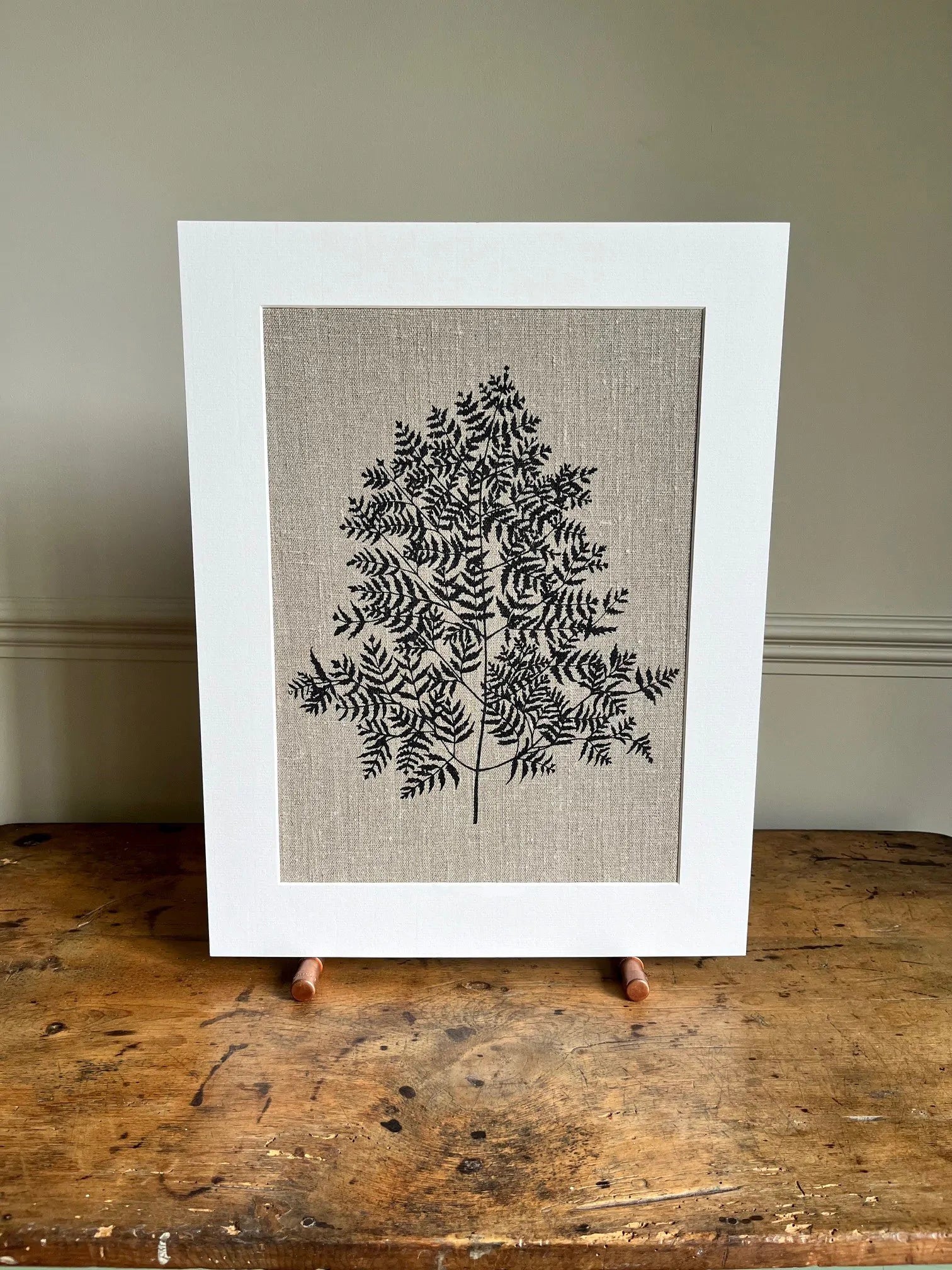 Anthriscus Sylvestris Study B Linen Botanical