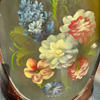 Antique English Tole Bin/Walking Stick Stand