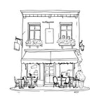 Chelsea Tearoom - A5 Print