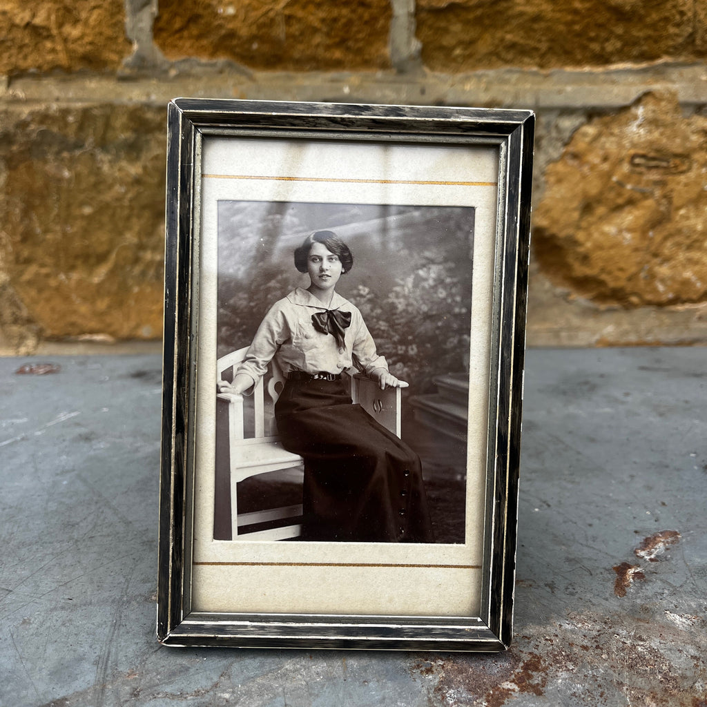 Vintage British Art Deco 'Foframe' -  Wooden Photo Frame