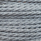 Ash Linen - Lola's Leads EU Fabric Extension Cable
