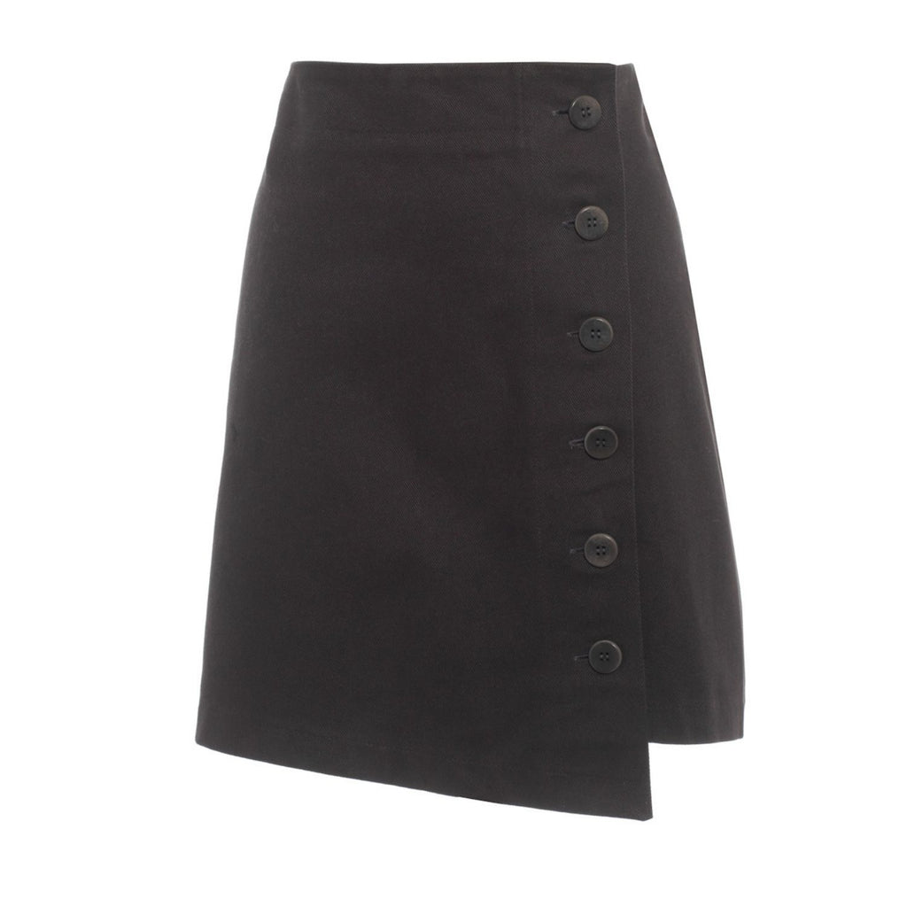 Asymmetric Organic Cotton Skirt