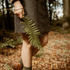 Asymmetric Organic Cotton Skirt