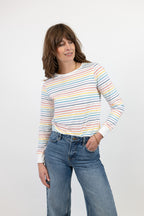 Audrey Organic Cotton Rainbow T-Shirt - Limited Edition