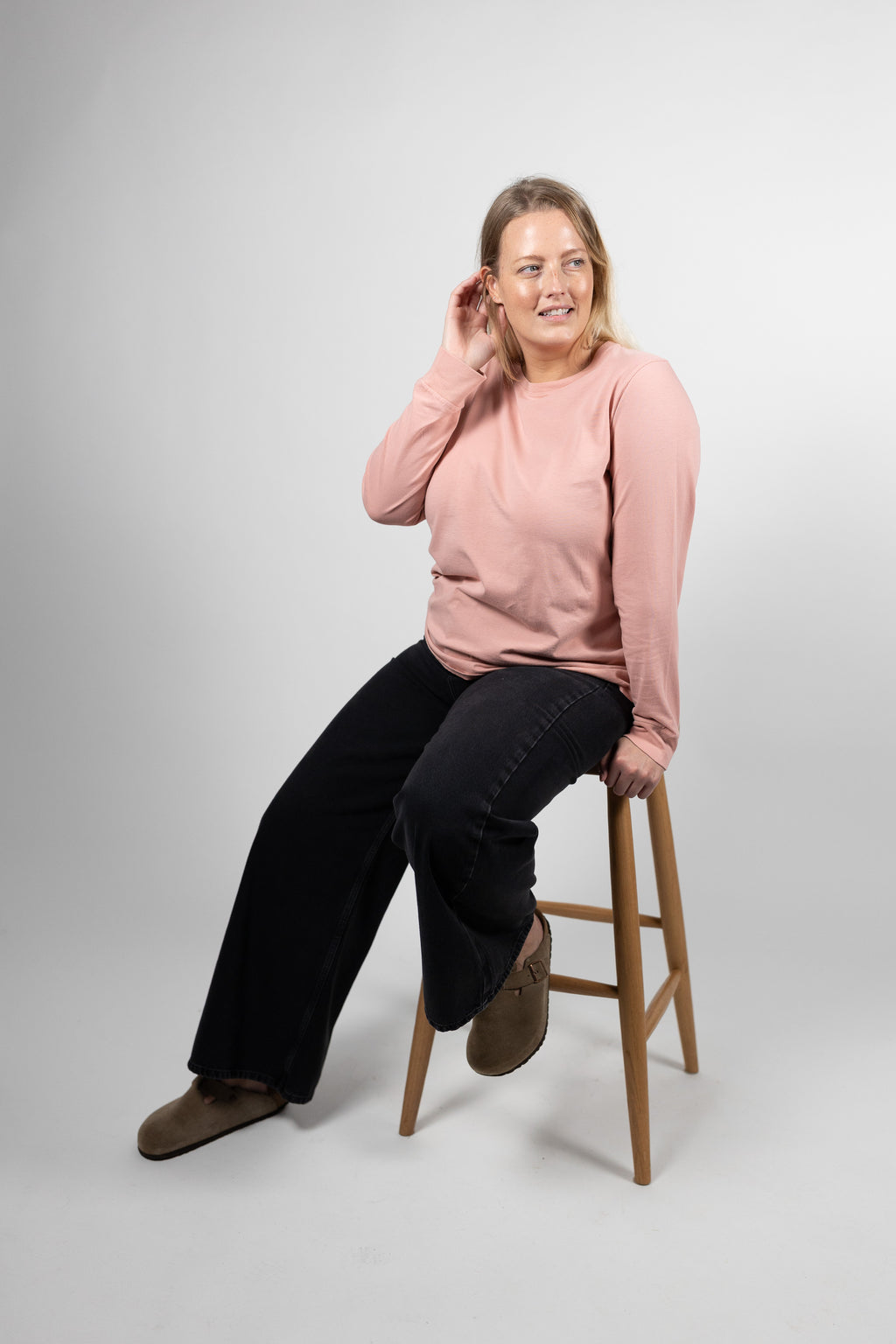 Audrey Organic Cotton Rose T-Shirt