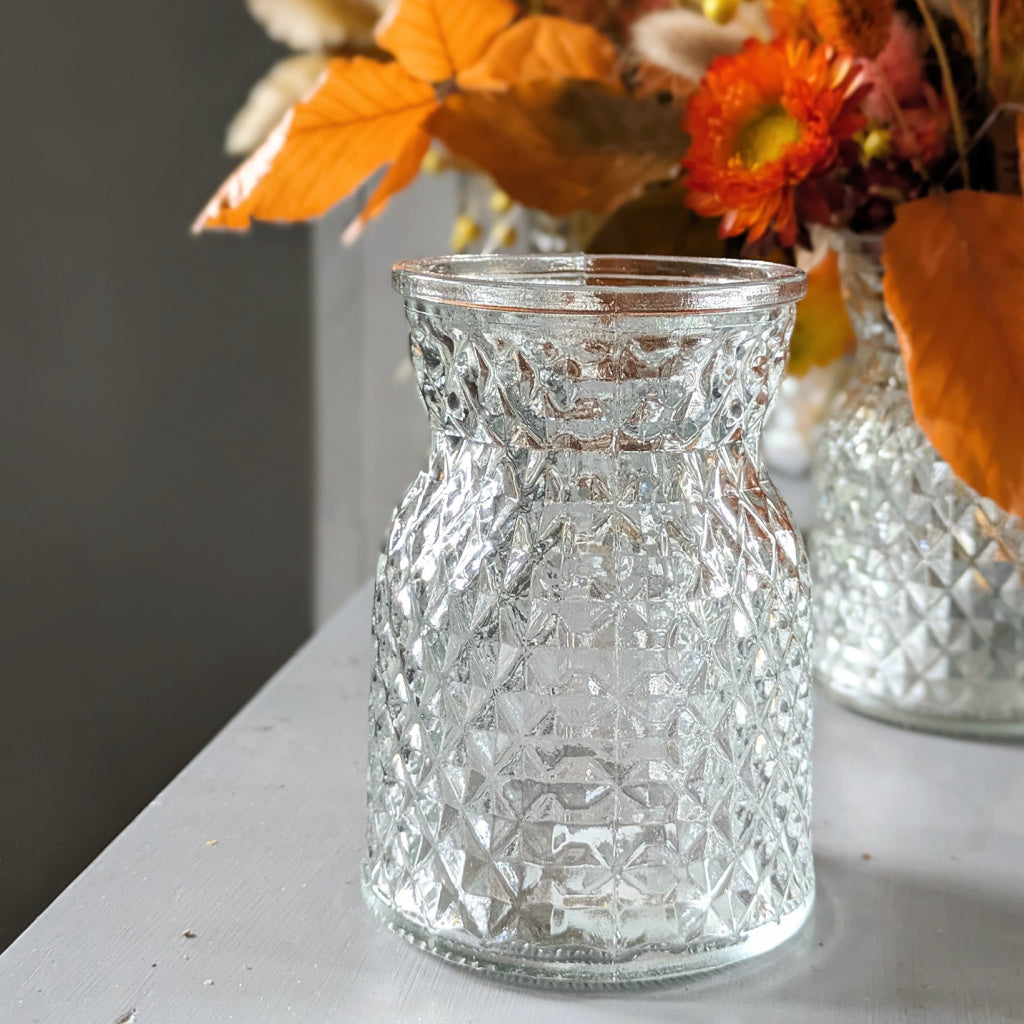 Autumn Flower Golden Glow Vase