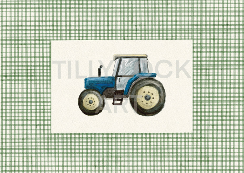 TRACTOR ~ BLUE