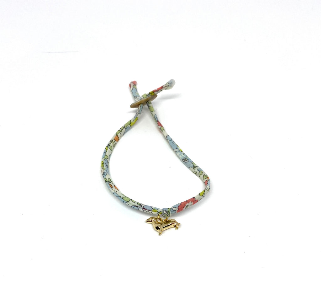 Pretty Liberty of London sausage dog bracelet