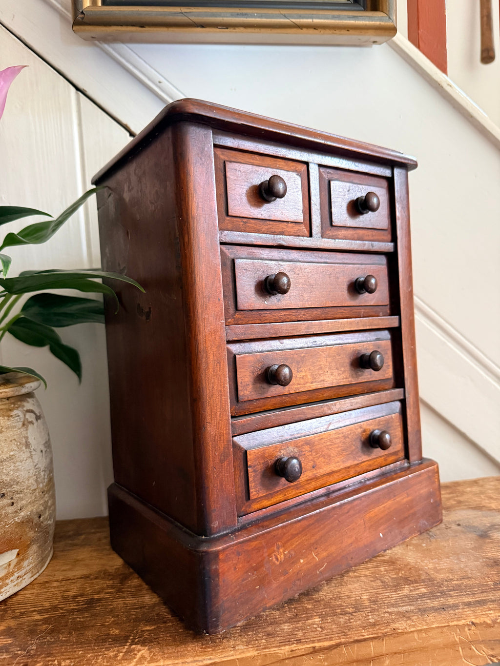Victorian Oak Table-Top Apprentice Drawers