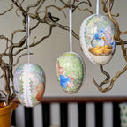 Beatrix Potter Hanging Fillable Easter Paper Egg | Set of 3
