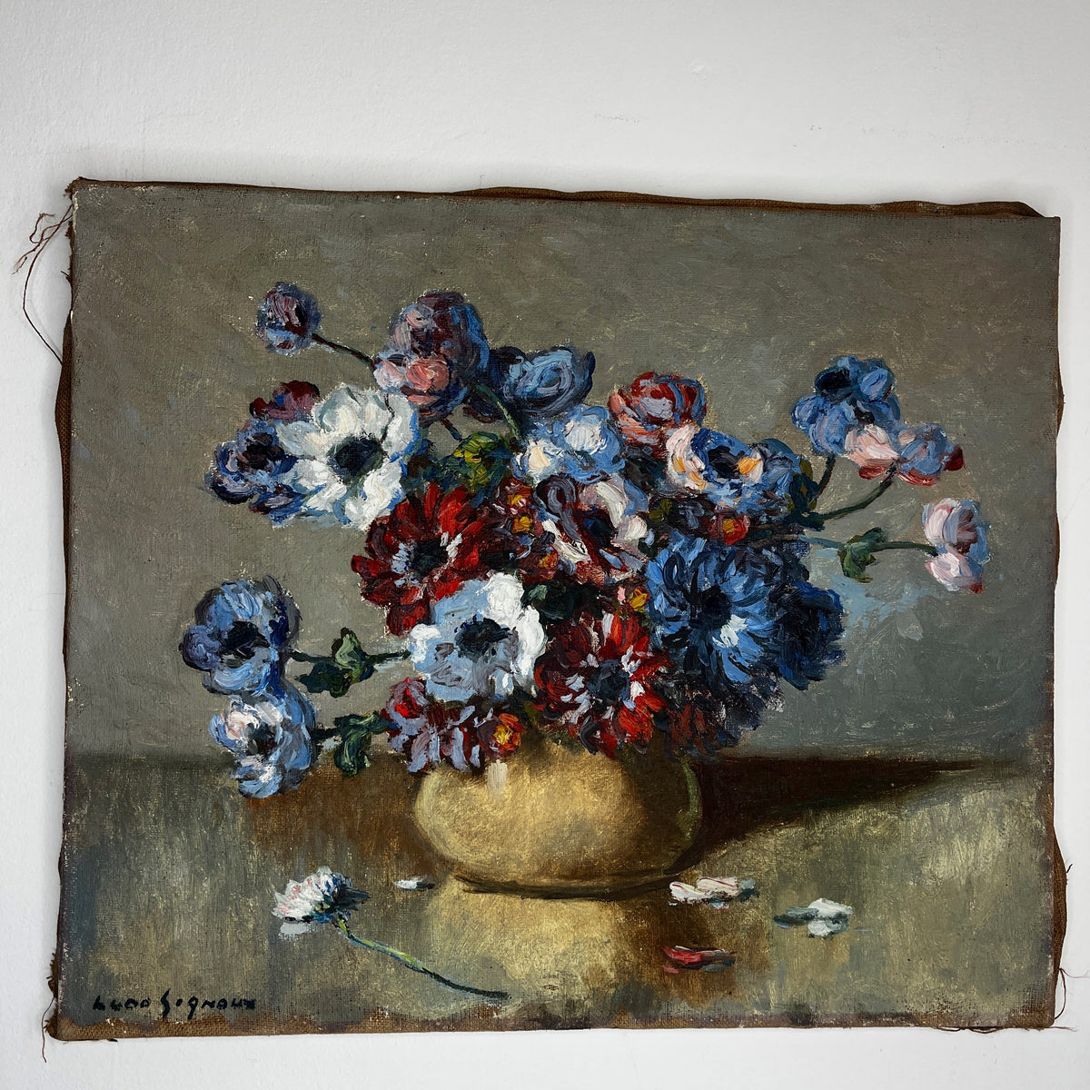 Vintage French Still-Life - Signed Hugo Sognaux