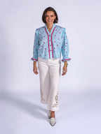 'BEO' BLOUSE IN PINK HEART