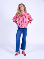 'BEO' BLOUSE IN LONE LOBSTER