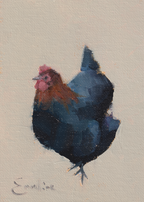Pack of 4 Chicken Cards
