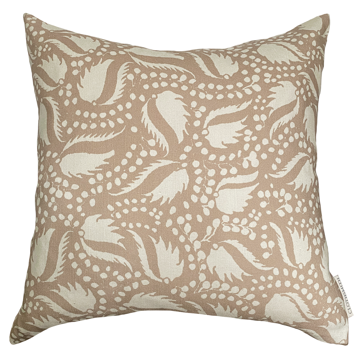 Billow Square Cushion - Blush Pink