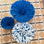 AUTHENTIC BLUE JUJU HATS FROM CAMEROON.