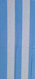 Vertical Stripe Cotton Throw
