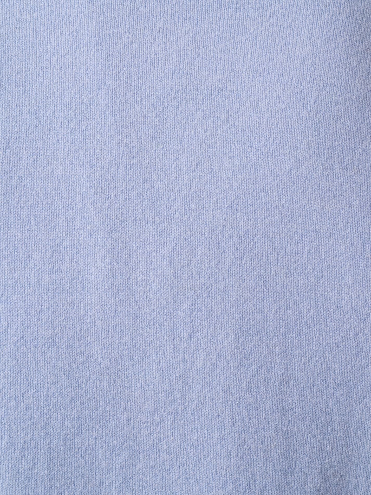 The Anga Blue Quarter Zip Jumper - Wool & Cashmere