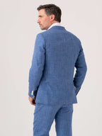 Blue Blazer - Linen, Wool & Silk