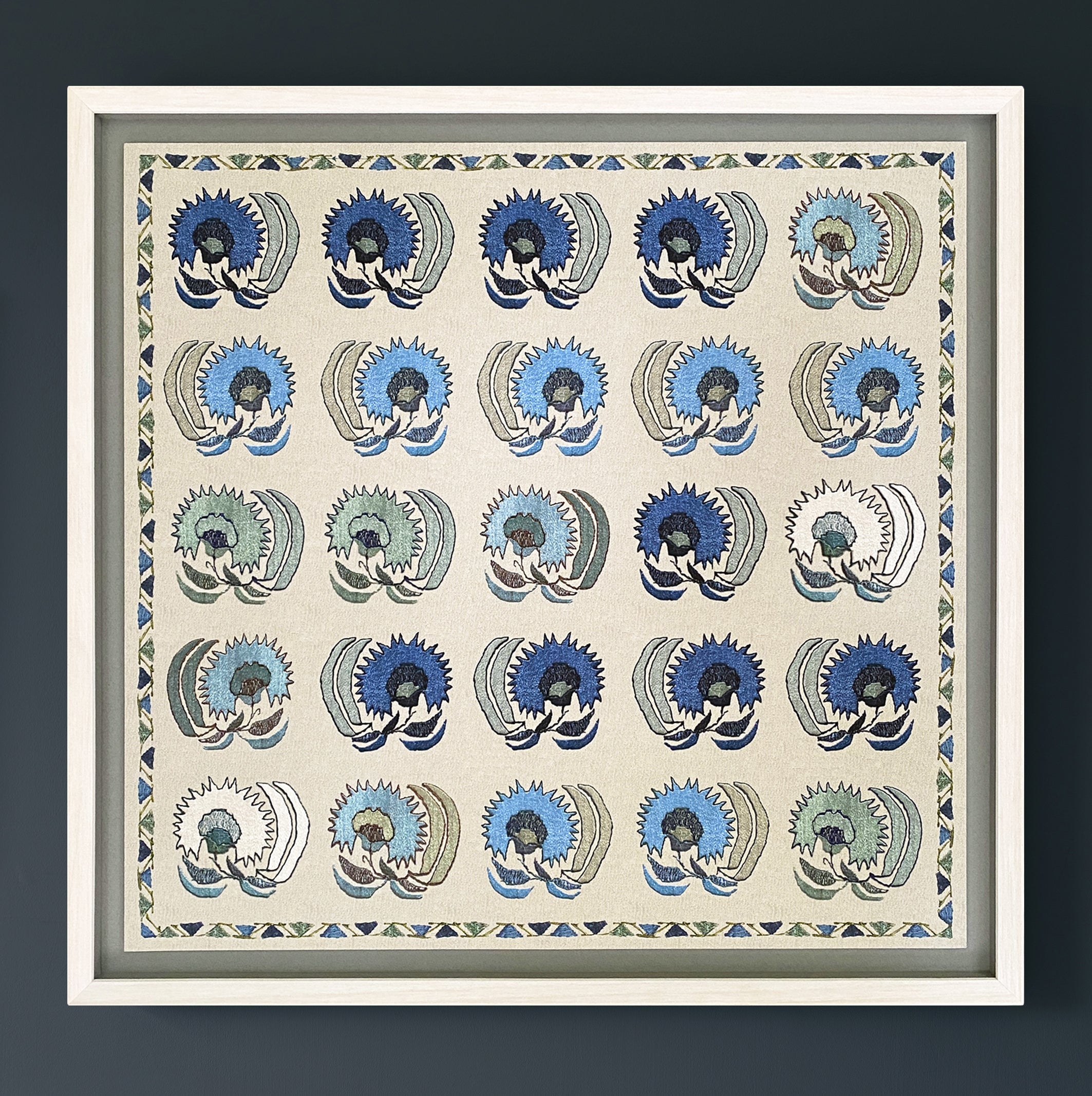 Maya Framed Textile Print