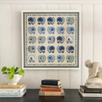 Maya Framed Textile Print
