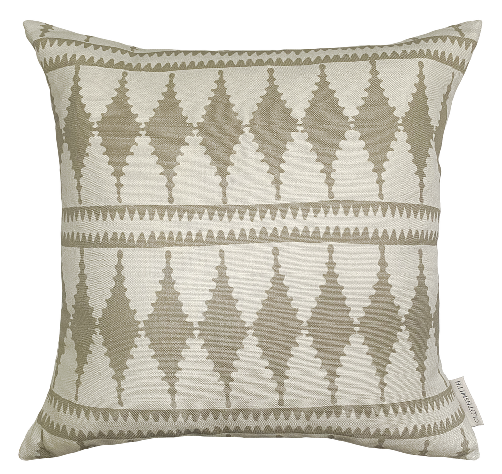 Bobbin Square Cushion - Natural