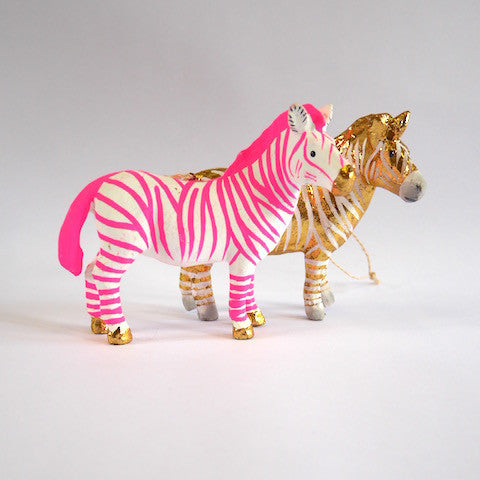 Zebra Ornament