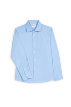 Boys Blue Cotton Shirt