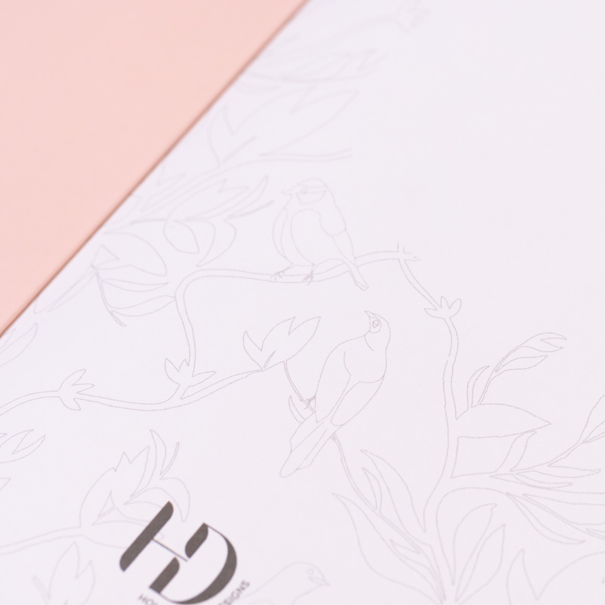 Brighton Birds A5 Lay Flat Notebook