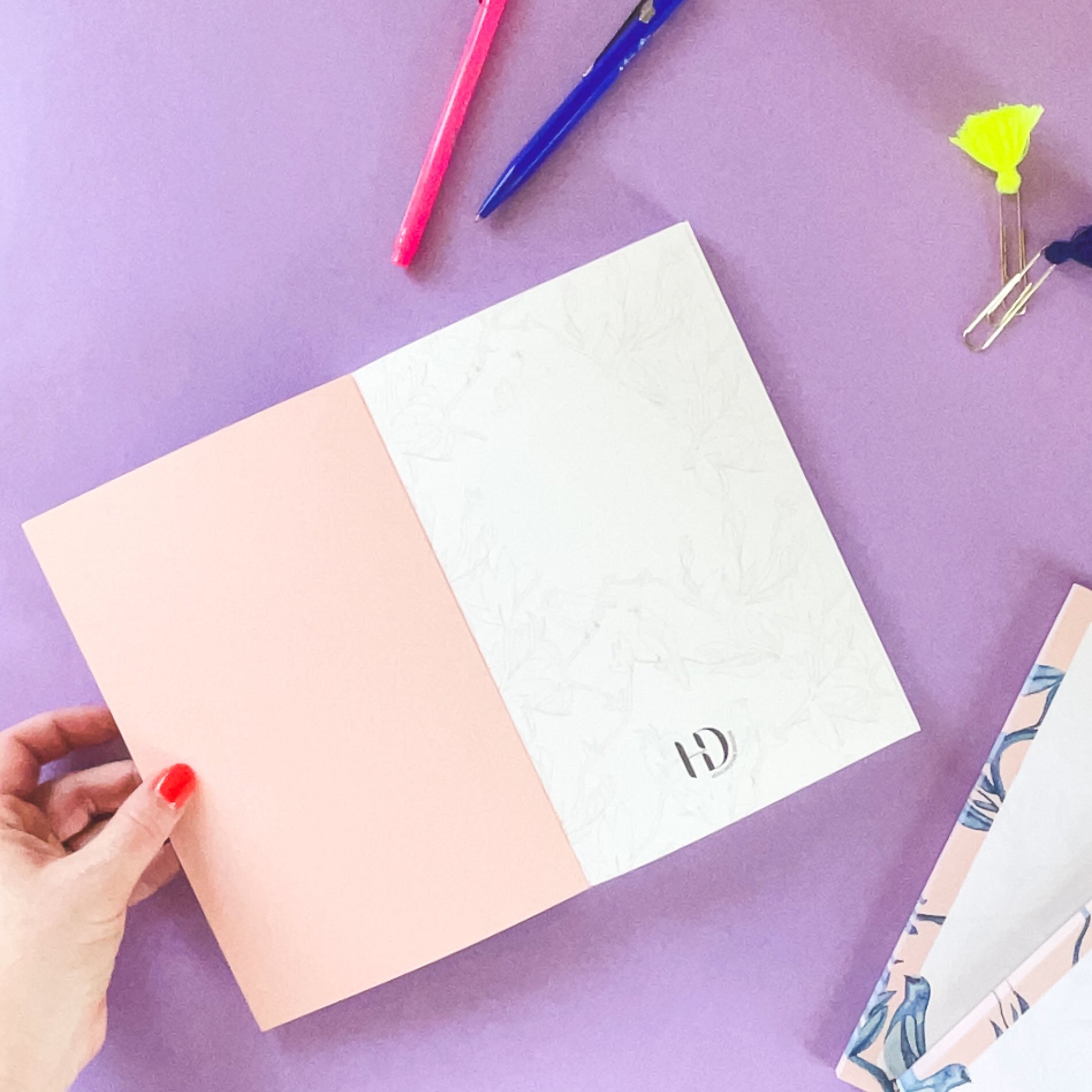 Brighton Birds A5 Lay Flat Notebook