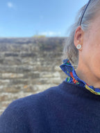 Liberty of London neck ruffle collar with bow