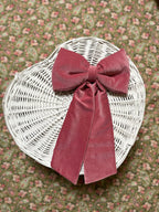 Luxury velvet Bow