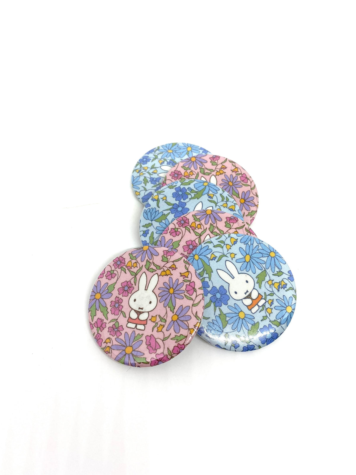 Pretty Miffy Liberty fabric barrette bow clip