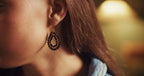 Oval Drop Black