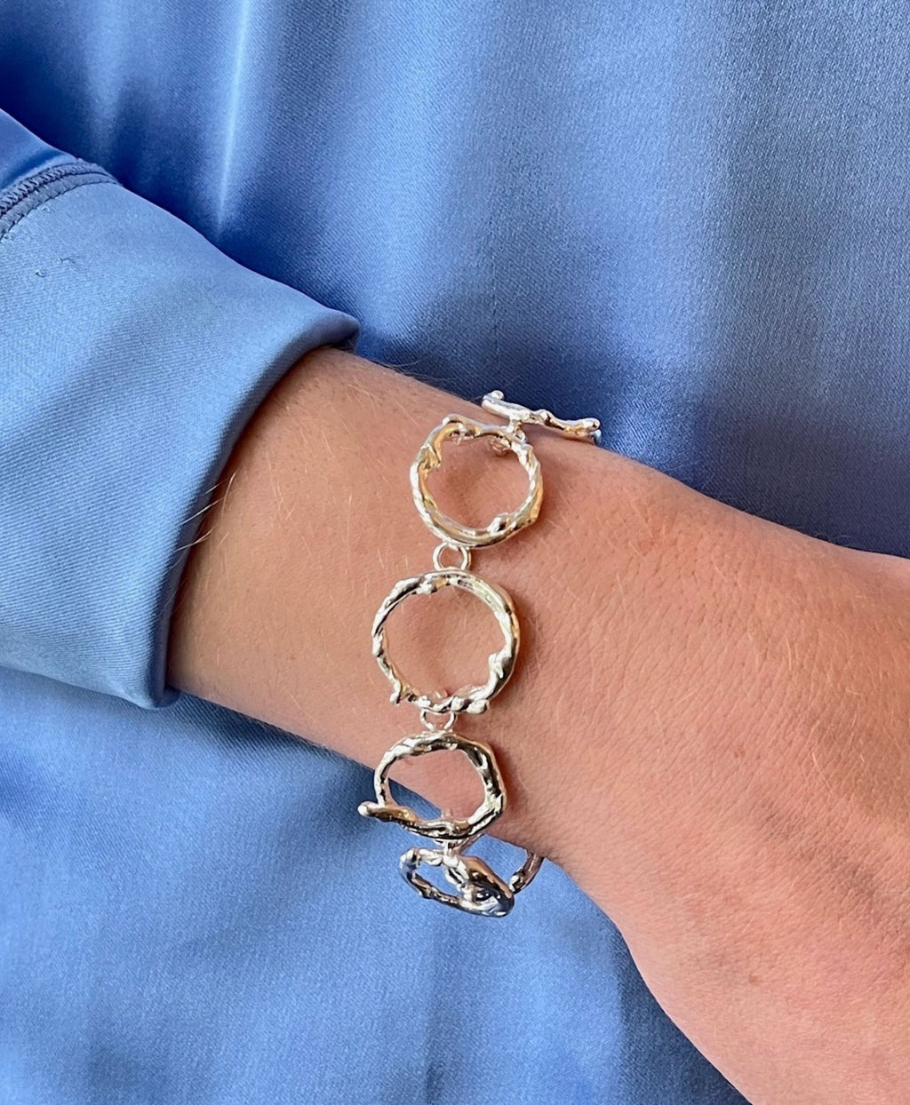Sterling Silver Link Bracelet