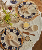 Orquidea Napkin Ring | Handwoven Iraca Palm, Natural