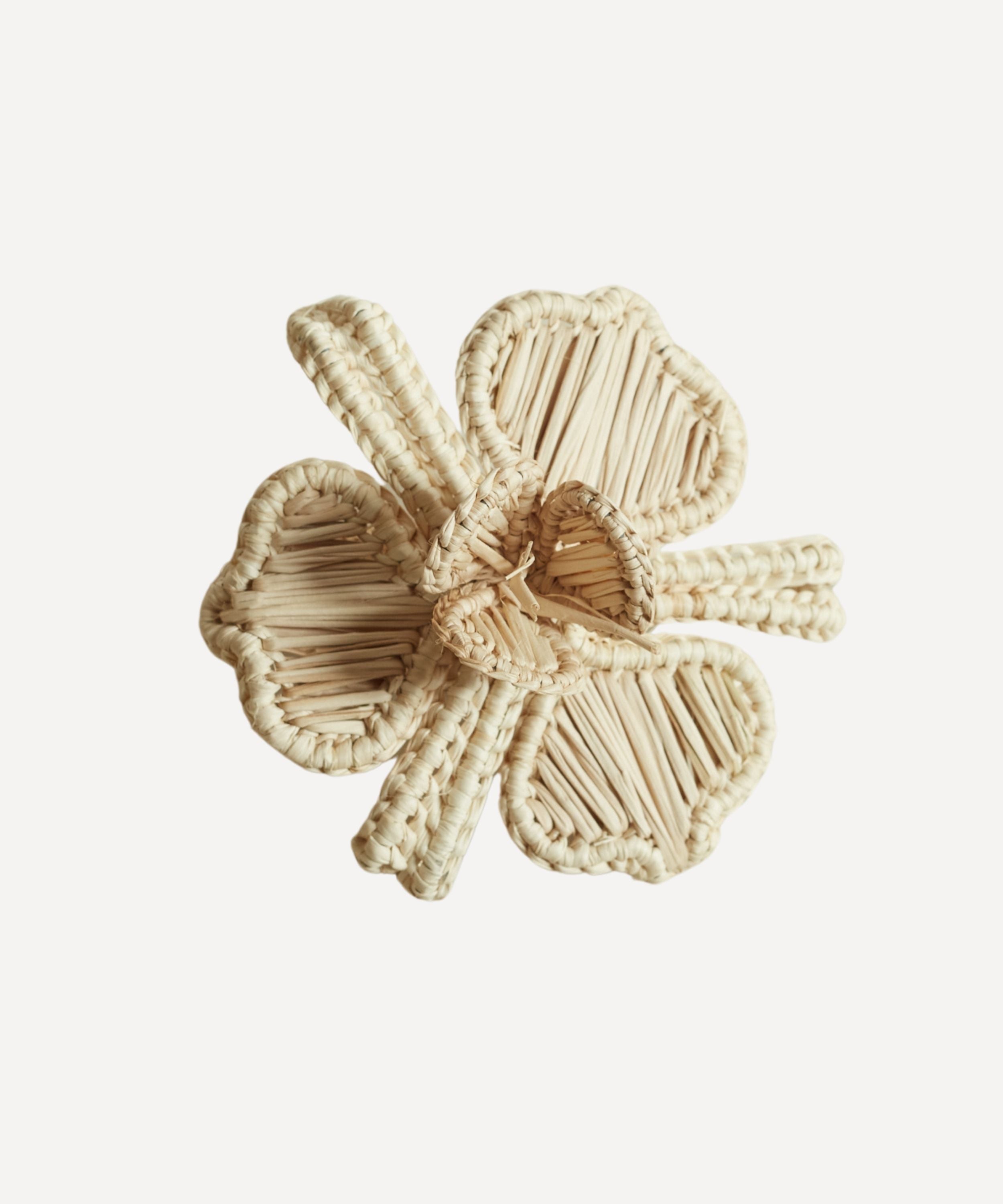 Orquidea Napkin Ring | Handwoven Iraca Palm, Natural