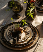 Felino Jaguar Napkin Ring | Hand-Carved Wood