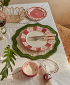Deco Placemat | Handwoven Iraca Palm, Green