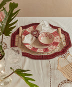 Deco Placemat | Handwoven Iraca Palm, Marsala