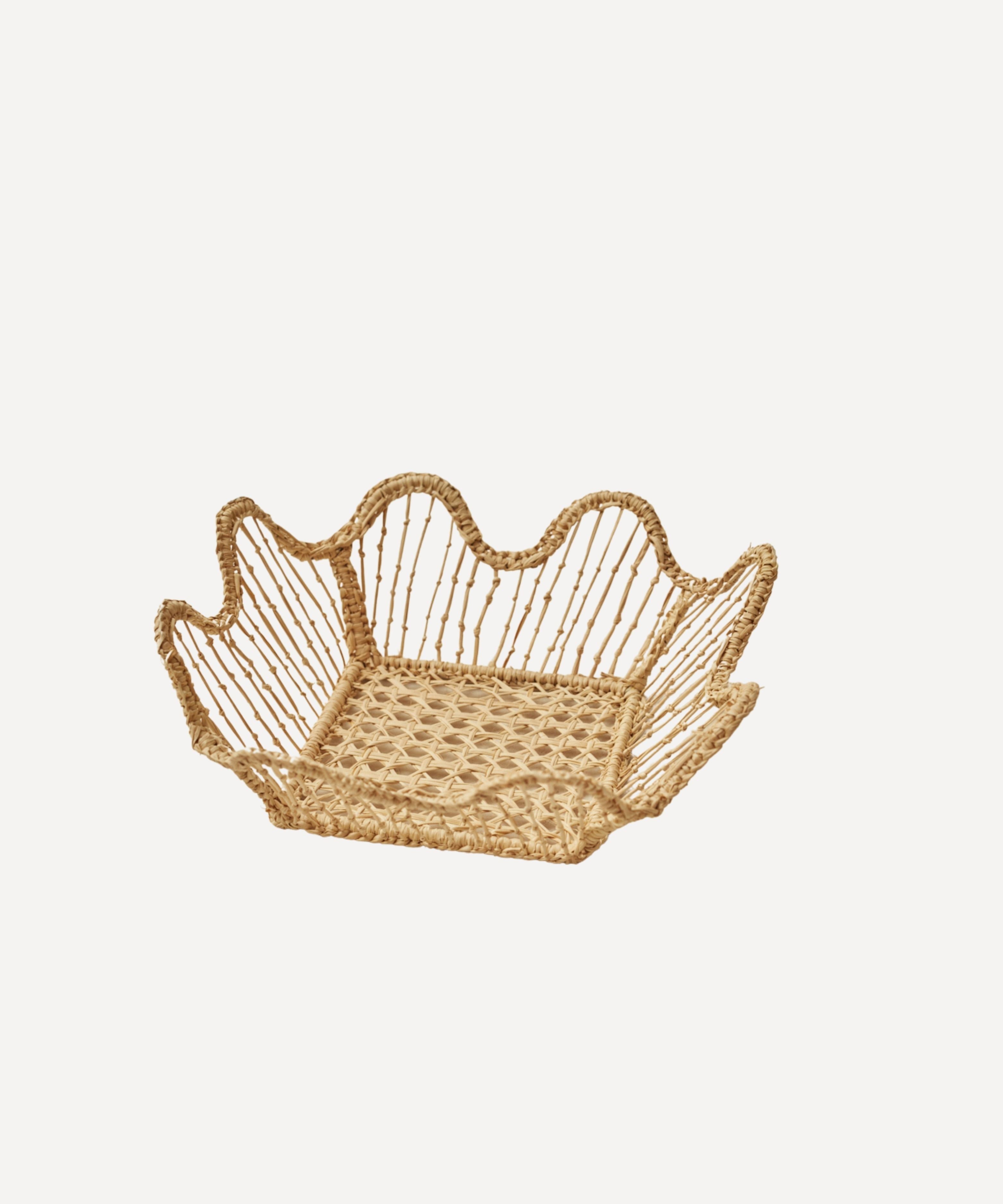 Boul Bread Basket | Handwoven Iraca Palm