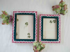 Scalloped Hand Painted Frame - two sizes