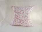 FLORAL block printed cushion