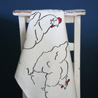 Hen Tea Towel