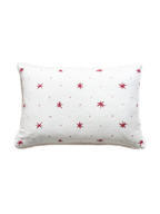 Ensueño Raspberry Linen Cotton Cushion