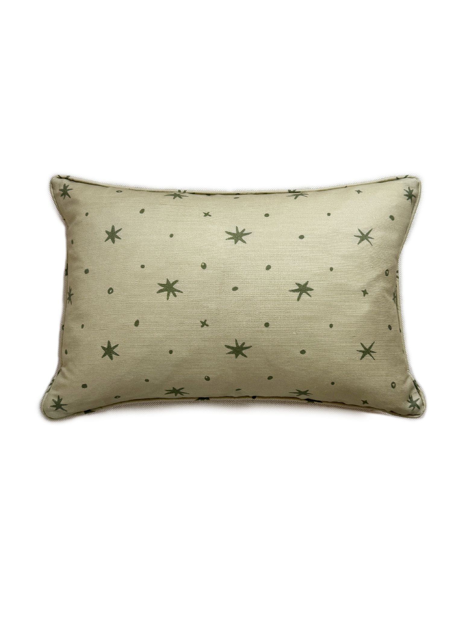 Ensueño Olive Linen Cotton Cushion
