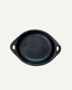 Chamba Black Clay Roasting Dish | Colombian Pottery
