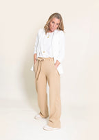 CIRCE soft blazer, warm white