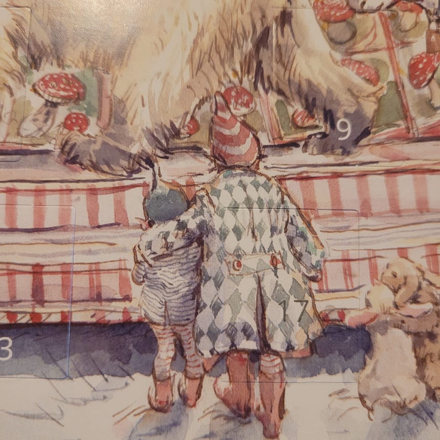 Christmas Carousel Advent Calendar